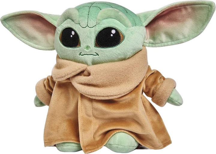 Productafbeelding Disney Star Wars Mandalorian Baby Yoda kinder zachte knuffel 25cm (25 cm)