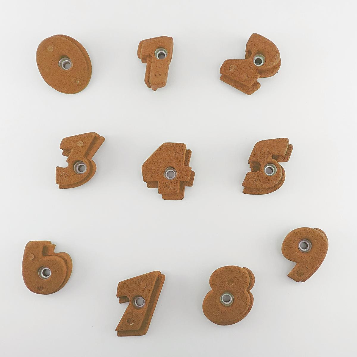 Entre Prises, Klettergriffe, (Fluo Orange)