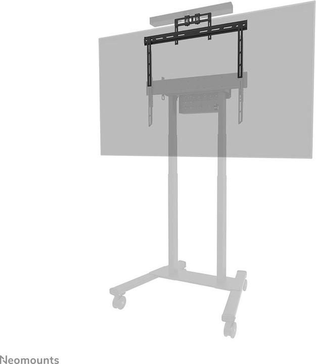 Actual product image Neomounts Videobar-Kit universal -10kg 43-110"/200x200-800x600/black (Wall, 10 kg)