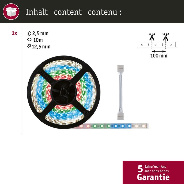 Image du produit Paulmann MaxLED 500 (RGBW, 1000 cm, Intérieur)
