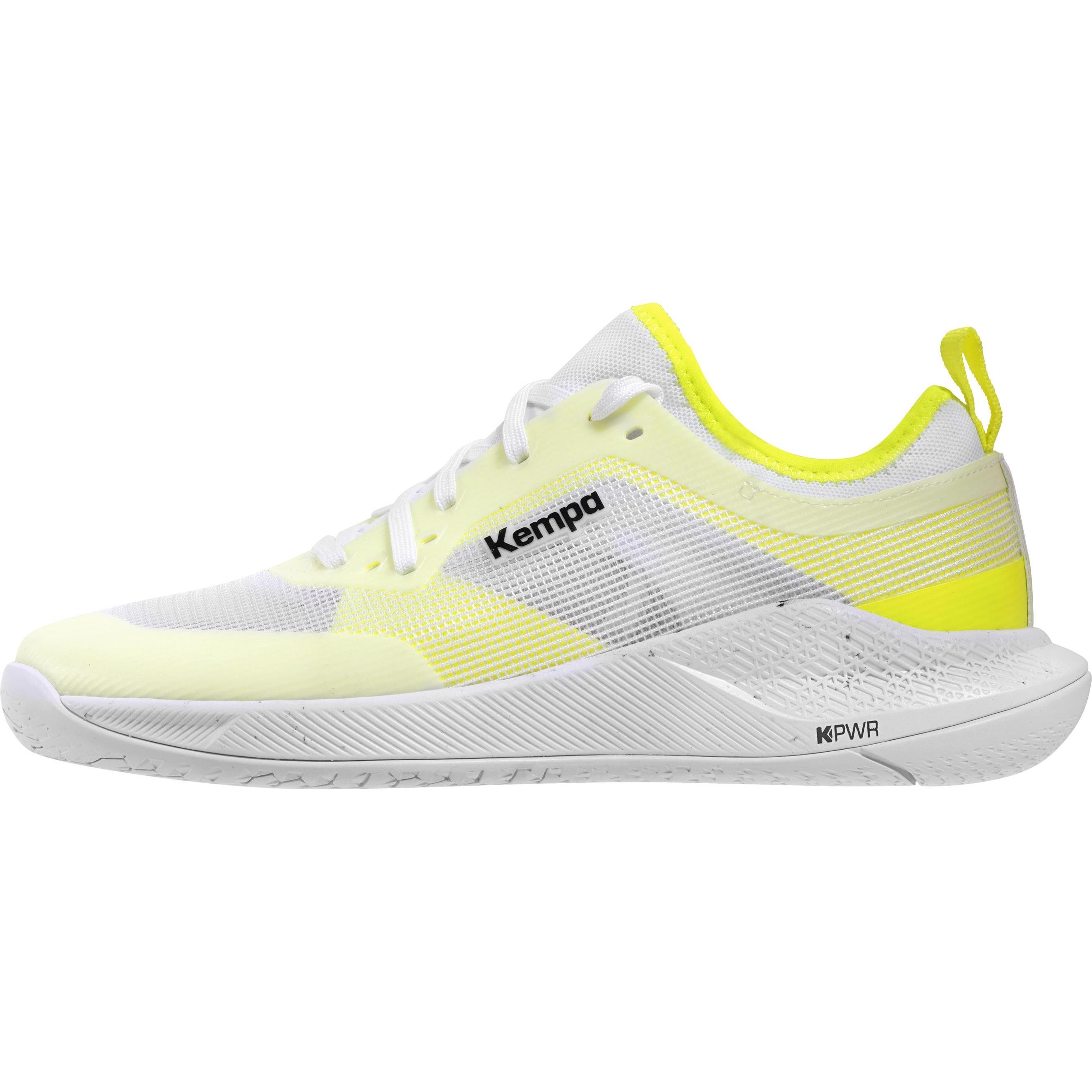Kempa, Damen, Hallenschuhe, Hallen-Sport-Schuhe Kourtfly W (38), Weiss