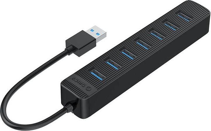 Orico TWU3 USB to 7x USB 3.0 Hub Adapter (black) (USB-A, 7 ports)