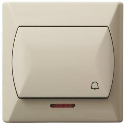 Ospel ŁP-6AS/01, Taster + Schalter, Beige