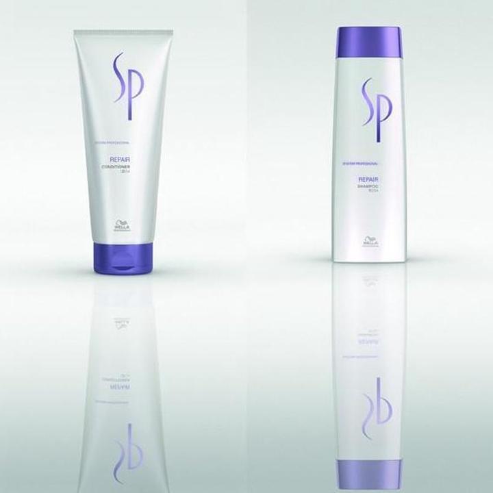 Actual product image Wella SP Repair Conditioner 200ml + Shampoo 250ml