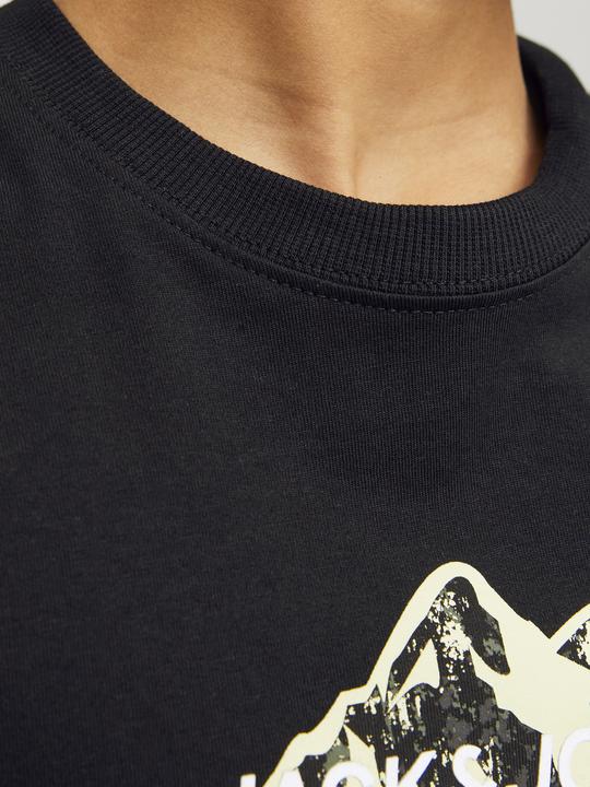 Actual product image Jack & Jones Jcomountain Logo Tee Ss Crew Neck Sn Mni (116)