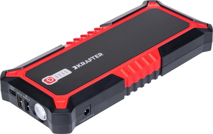Produktbild Krafter Starterbatterie mit Ladefunktion 12 V, 500 A (500 A, 16000 mAh)