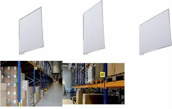 Actual product image Durable Gangschild selbstklebend A4 hoch 10 stk