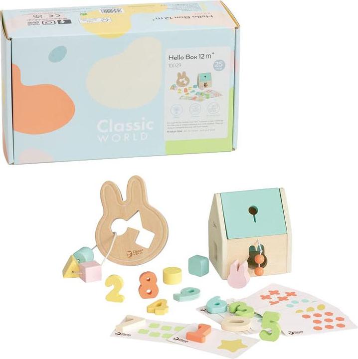 Immagine prodotto Classic World Scatola dei giocattoli Baby Hello 12-18 mesi