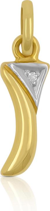 Image du produit Muau Lettre (750, Or jaune 18 carats, Or blanc)