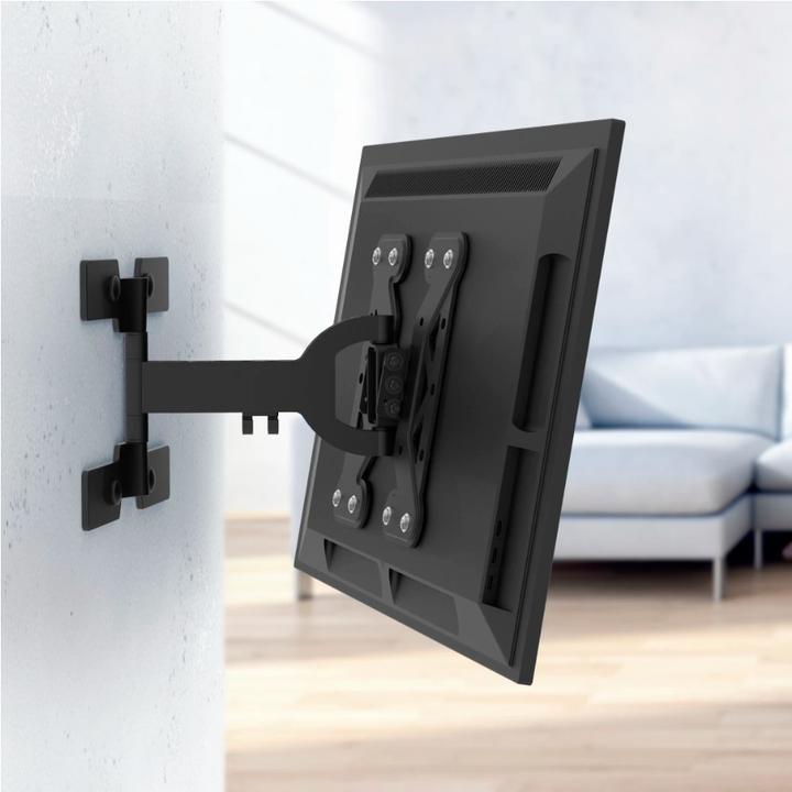 Image du produit Hama Support TV mural, inclinable, pivotant, extra-plat, 122 cm (48") jusqu'à 25 kg (Mur, 25 kg, 19" - 48")