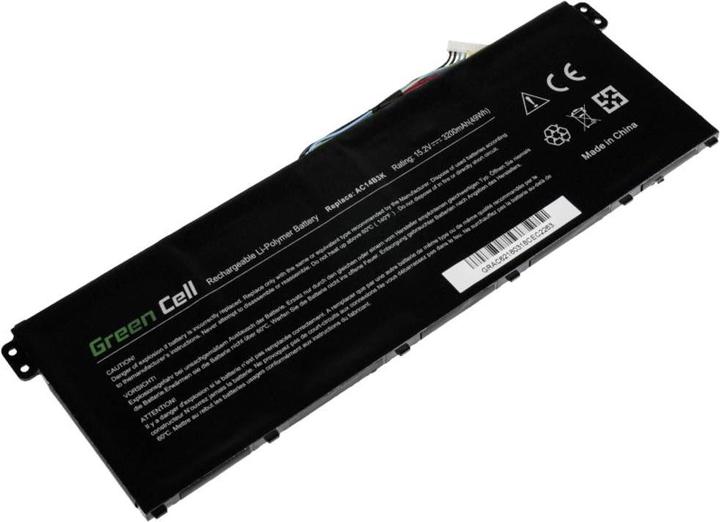 Actual product image GreenCell Cell AC62 Notebook Spare Battery (4 cubicles, 3600 mAh)