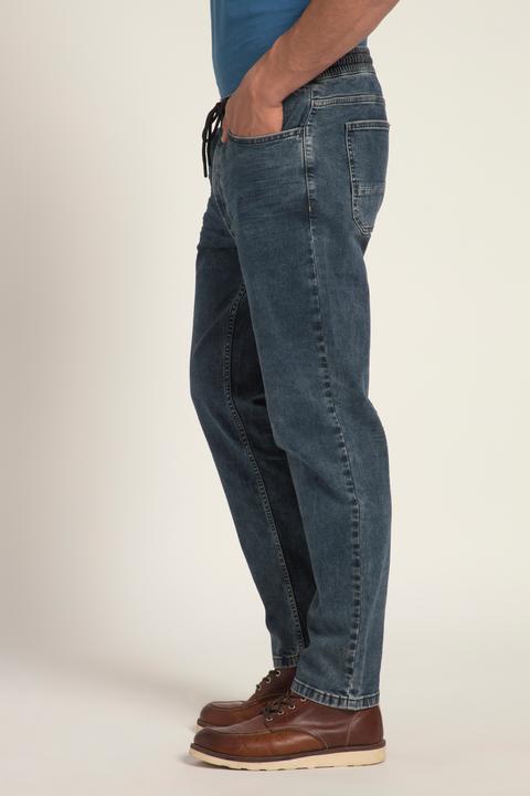 Actual product image JP1880 Slip-on jeans FLEXNAMIC®, denim, modern fit, 5-pocket, dirty denim (XXL)