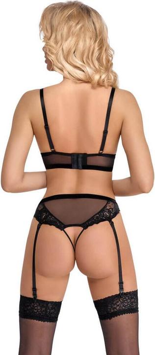 Actual product image Cottelli Collection Bra & Thong black S (S)