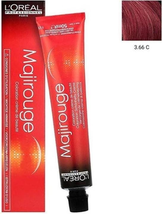 Produktbild L'Oréal Professionnel Majirouge (C3,66 Dunkelbraun TIefes Rot CARMILANE)