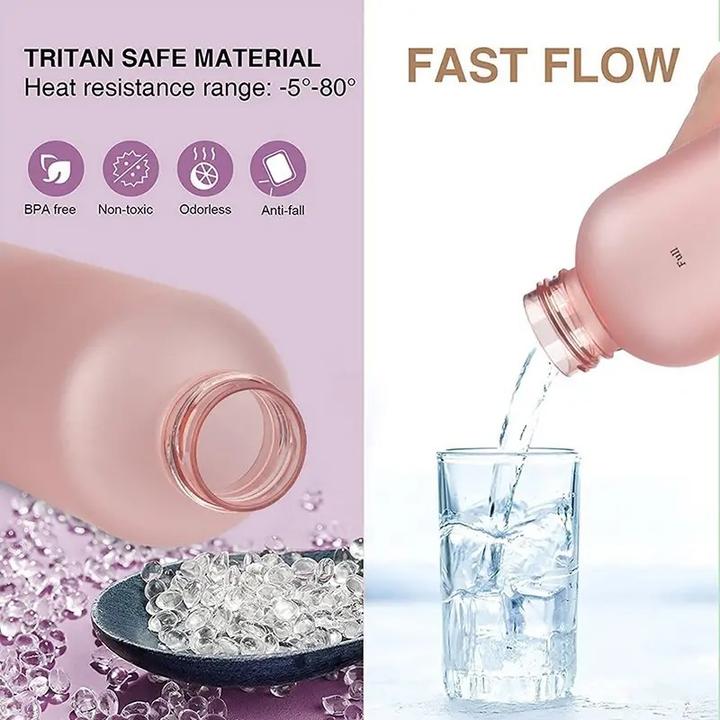 Image du produit ASMI Bouteille d'eau de 1 litre avec marqueurs de temps (1 l)