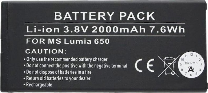 Produktbild Microsoft Akku Lumia 550 Akku BL-T5A, Nokia Lumia 550