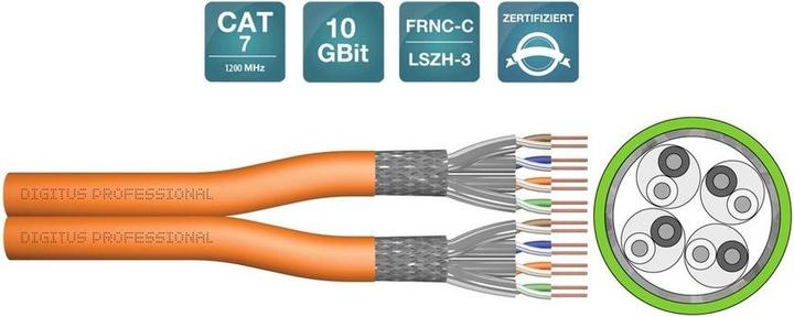 Produktbild Digitus Netzwerkkabel (SFTP, CAT7, 500 m)