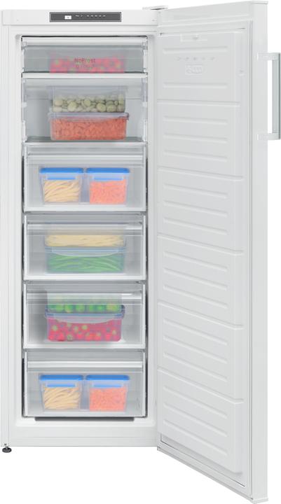 Produktbild Amica Amic GefSch GSN 324 160 W, 55cm, wh 145cm hoch, noFrost, EEK E (Freistehend, 174 l)