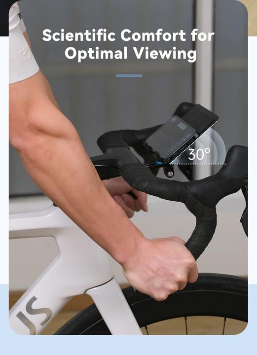Actual product image Cycplus Z7 Indoor Bike Phone and Pad Holder