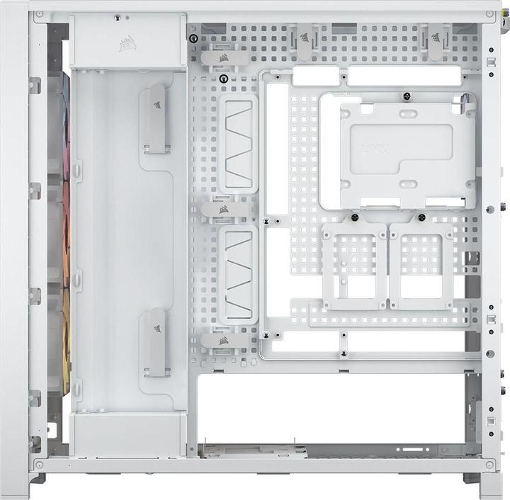 Produktbild Corsair PC-Gehäuse 5000D RS ARGB Weiss, Unterstützte (E-ATX, Mini-ITX, ATX, mATX)