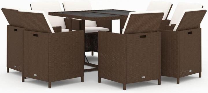 Produktbild vidaXL Garten Essgruppe