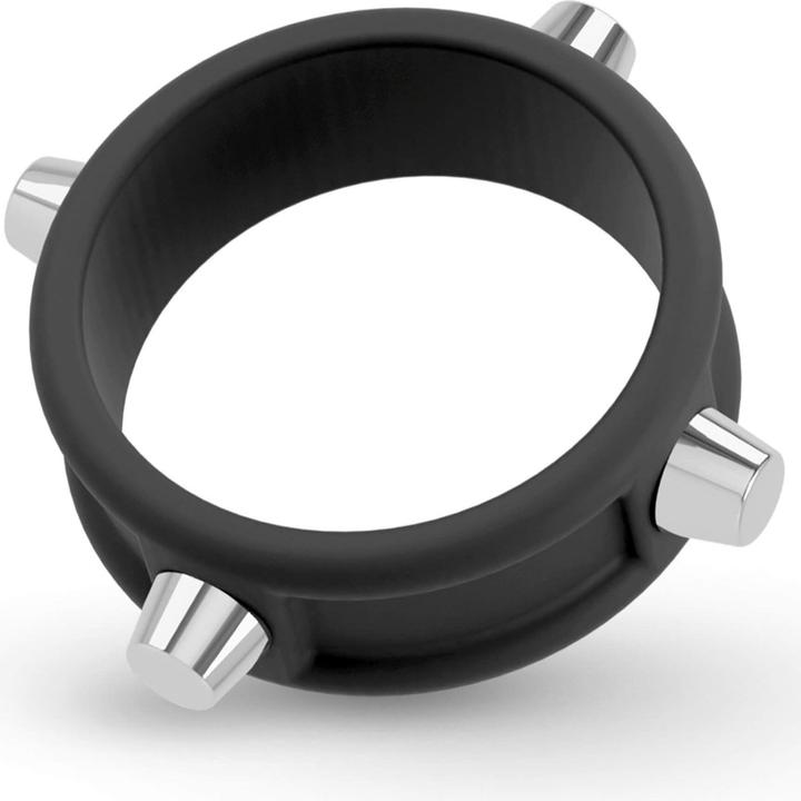 Actual product image Rebel Cock Ring with Studs (3.50 cm)