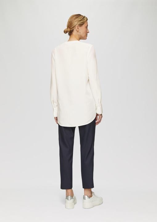 Immagine prodotto S.Oliver Bluse Longbluse aus Modalmix mit Tunika-Ausschnitt (40)