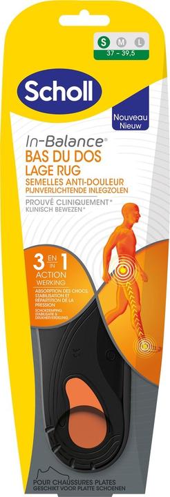 Produktbild Scholl in-Balance Orthopädische Einlegesohle für Schmerzen im unteren Rücken Klinisch erprobt Grösse S