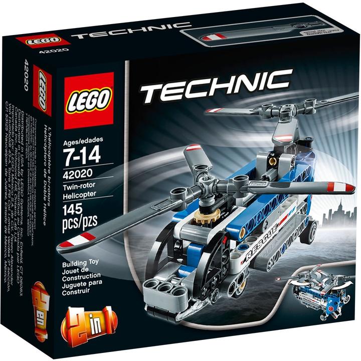 Produktbild LEGO Technic Doppelrotor Hubschrauber (42020, LEGO Technic)