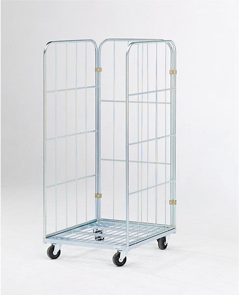 Image du produit kaiserkraft Conteneurs roulants avec parois grillagées (500 kg)