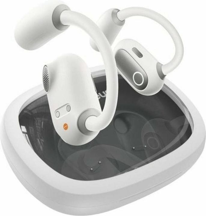 Actual product image Baseus Eli Fit Open- Ear Headset Drahtlose Konnektivität/Musik USB Typ-C Bluetooth Weiss (7.50 h, Wireless)