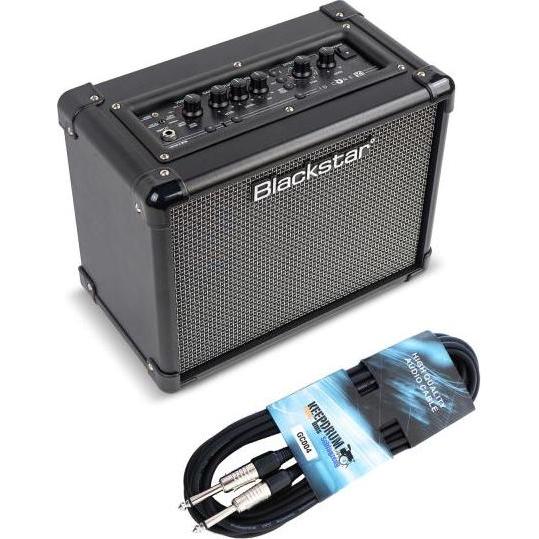 Blackstar ID Core 10 V4 Combo Gitarren-Verstärker mit Kabel (Gitarre, 10 W), Instrumentenverstärker