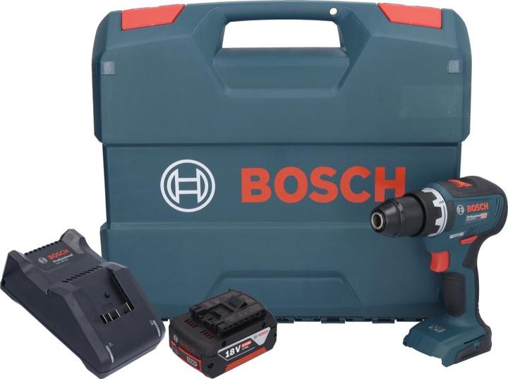 Productafbeelding Bosch Professional GSR 18V-55 Professionele accuboormachine 18 V 55 Nm borstelloos + 1x oplaadbare accu 5.0 Ah +