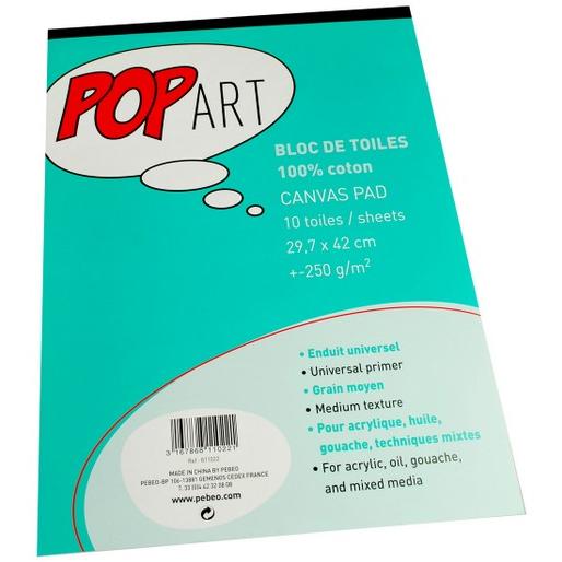 Pebeo, Heft + Block, Malblock Aus Baumwollpapier A3 (A3)
