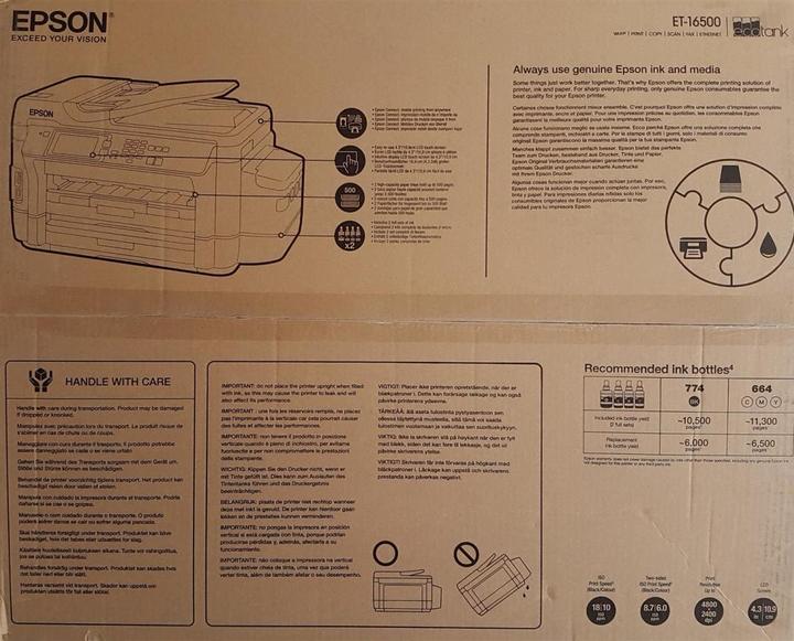 Produktbild Epson ET-16500 EcoTank (Tintentank, Farbe)