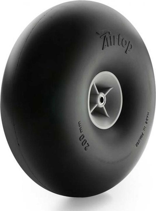 Actual product image Airtop balon wheels 200x80mm 2pcs. 6mm wheel axle