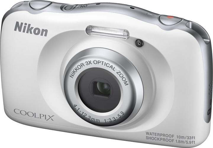 Actual product image Nikon Coolpix W150 White (30 - 90 mm, 13.20 Mpx, 1/3.1")