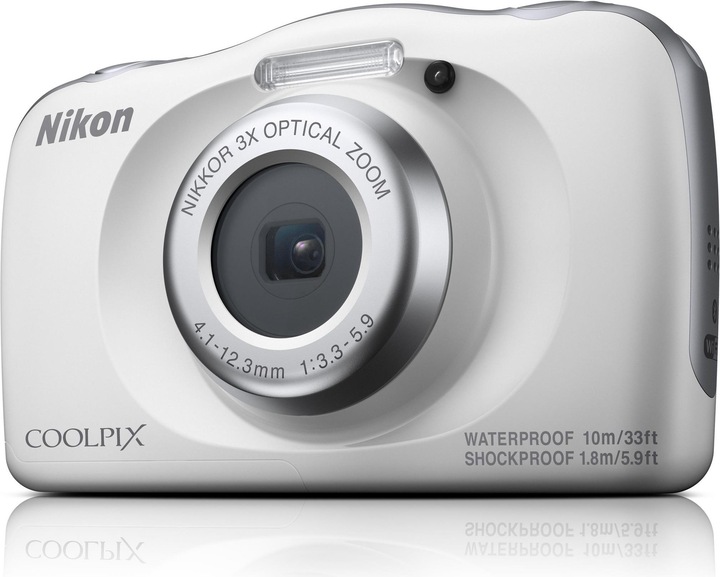Nikon Coolpix W150 Blanc (30 - 90 mm, 13.20 Mpx, 1/3.1")