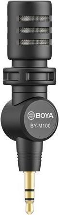 Boya BY-M100 microfoon Zwart Digitale cameramicrofoon