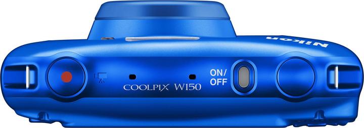 Actual product image Nikon Coolpix W150 Blue (30 - 90 mm, 13.20 Mpx, 1/3.1")