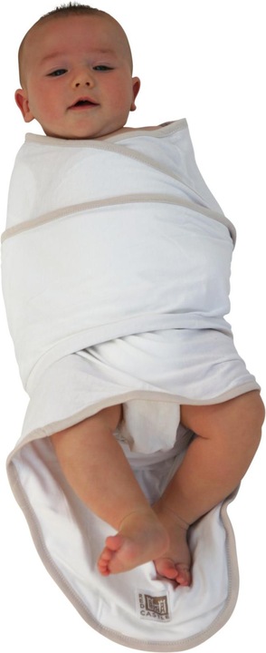 Actual product image Red Castle Wrapping cloth Miracle, white/beige