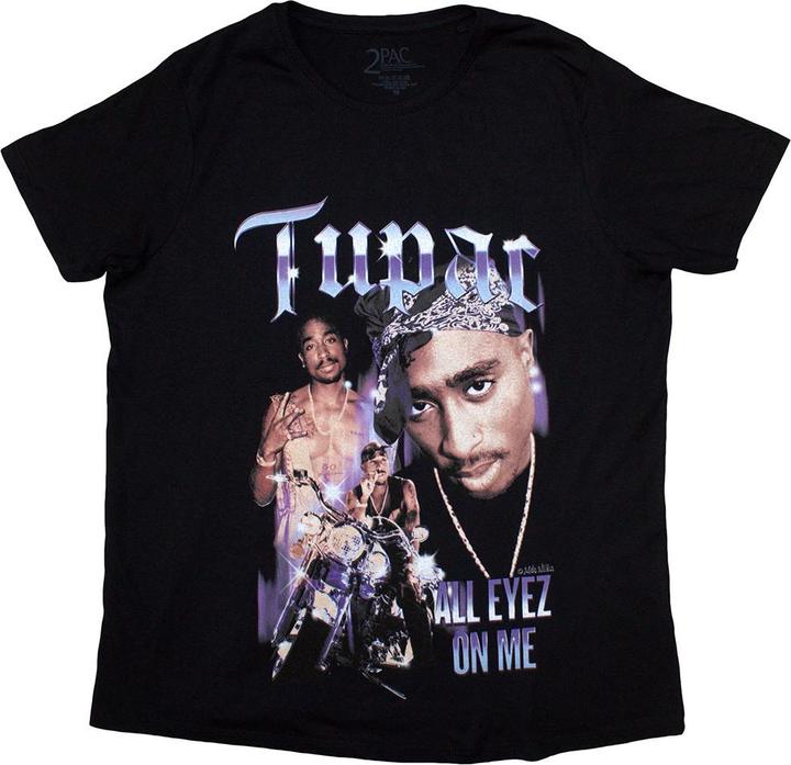 Produktbild Tupac All Eyez Blue Homage (Girlie) (4XL)