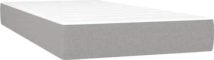 Produktbild VidaXL Bo x springbett mit Matratze & LED 120 x 190 cm Stoff (120 x 190 cm)