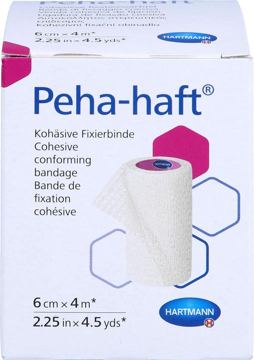 Actual product image Hartmann Peha-haft 6cm x 4m P1 DE, FR, NL, IT