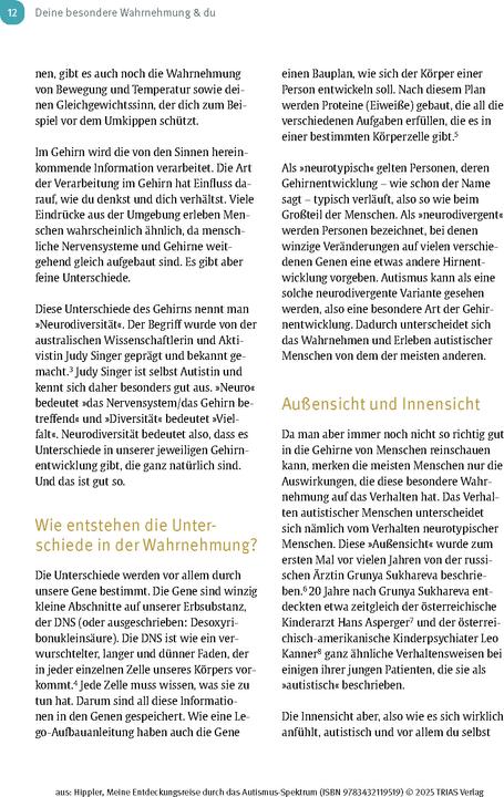 Produktbild Meine Entdeckungsreise durch das Autismus-Spektrum (Kathrin Hippler, Deutsch)