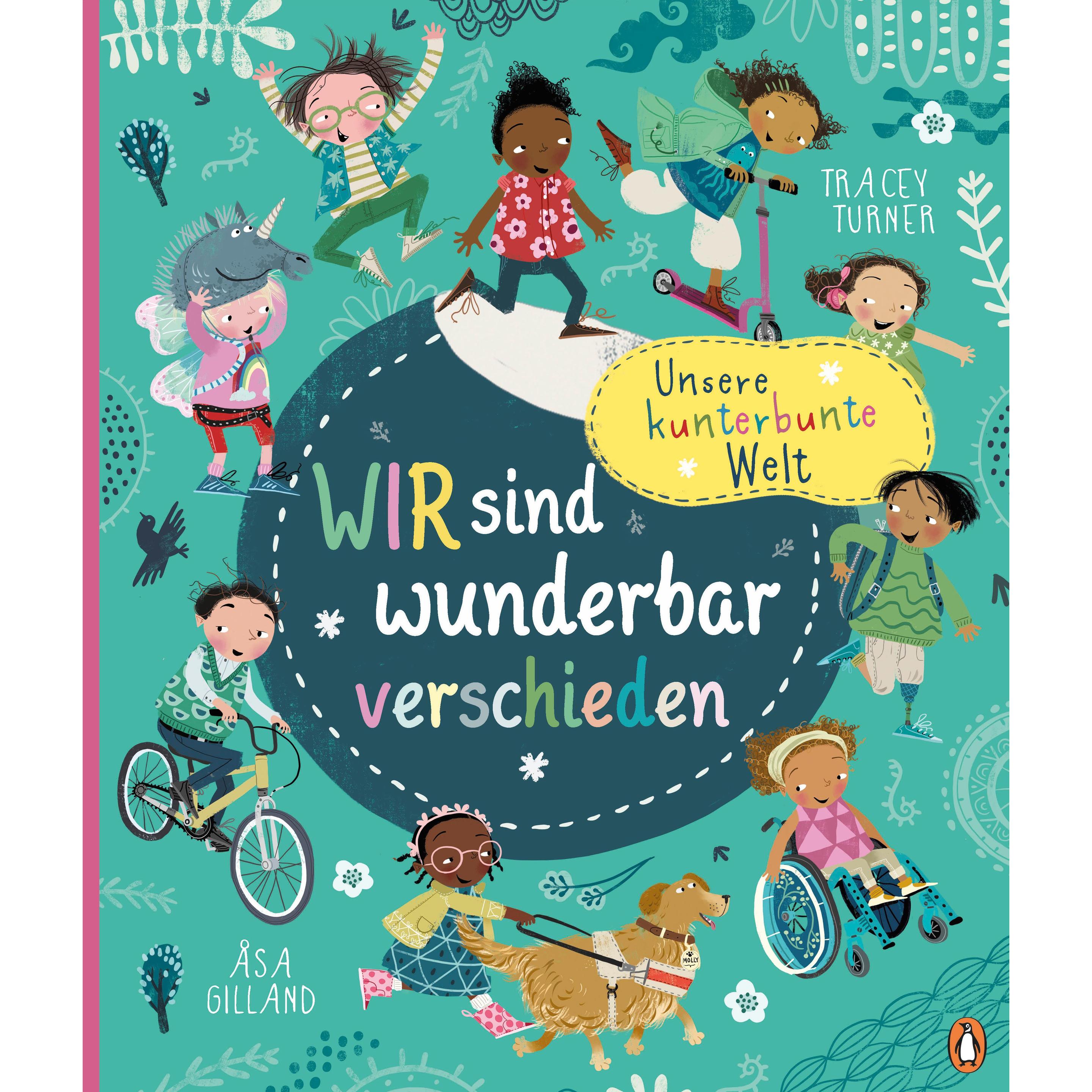 Thumbnail - Unsere kunterbunte Welt - Wir sind wunderbar verschieden, Kinderbücher von Tracey Turner
