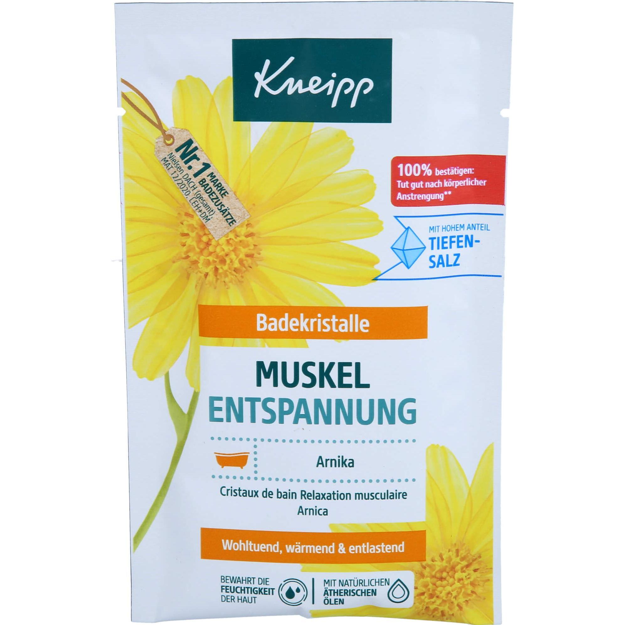 Kneipp, Badezusatz, Badekr Muskel Entsp, 60 g SLZ
