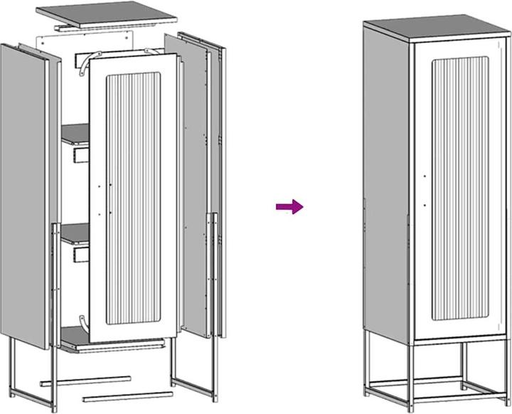 Image du produit vidaXL Markos (36 x 39 x 123 cm)