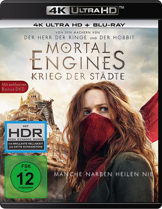 Immagine prodotto Mortal Engines - La guerra delle città - 4K Blu Ray (4k Blu-ray, 2018, Tedesco, Italiano, Inglese, Turco)