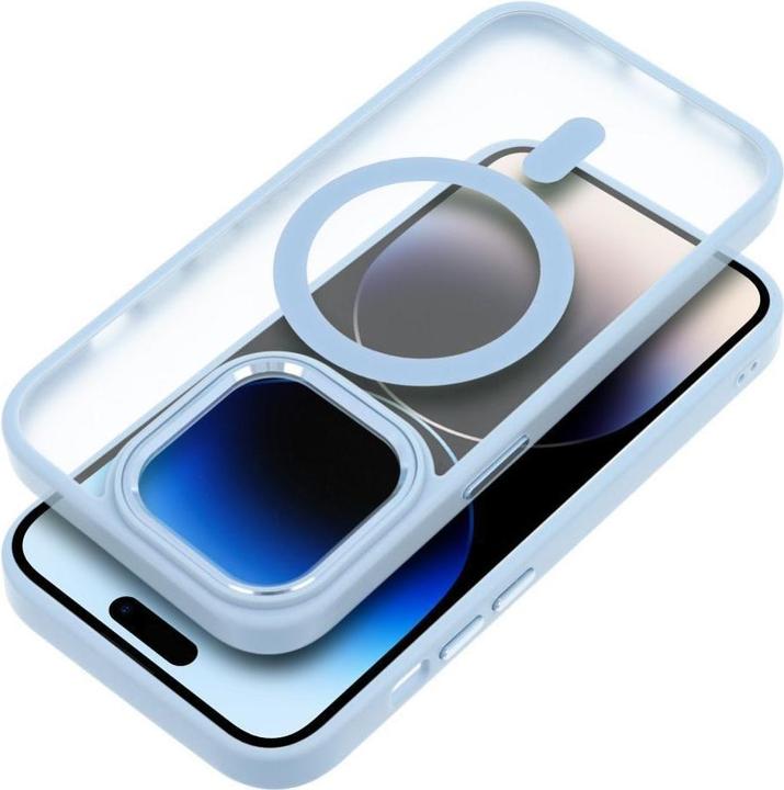 Immagine prodotto OEM Back panel cover MATTE MAG COVER case compatible with MagSafe for IPHONE 11 Pro blue (Apple iPhone 11 Pro)